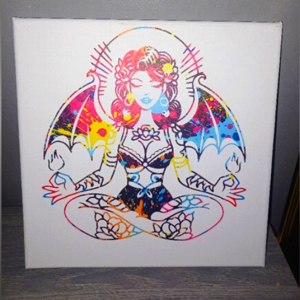 Handmade canvas art one of a kind ✨️